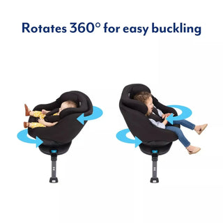 Graco Turn2Me Child Car Seat Group 0+/1 R44 with Isofix and 360° Rotating Black