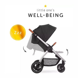 Hauck Uptown Pushchair Stroller Extra Large Seat for All Terrains with Raincover
