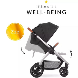 Hauck Uptown Pushchair Stroller Extra Large Seat for All Terrains with Raincover