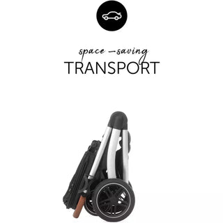 Hauck Uptown Pushchair Stroller Extra Large Seat for All Terrains with Raincover