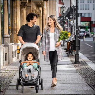 Hauck Uptown Pushchair Stroller Extra Large Seat for All Terrains with Raincover