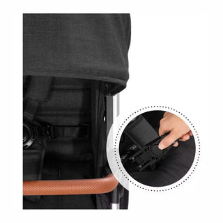 Hauck Uptown Pushchair Stroller Extra Large Seat for All Terrains with Raincover