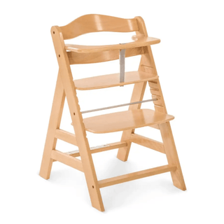 Hauck Alpha+ Wooden Highchair - Natural