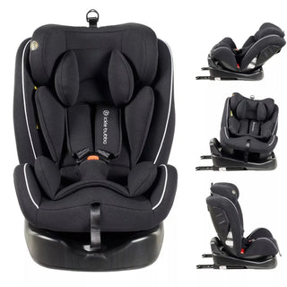 Ickle Bubba The Rotator 360 Spin Isofix Car Seat Group 0+/1/2/3 Black