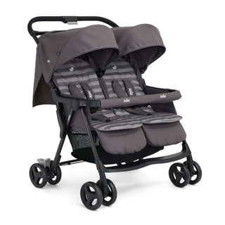 Joie Aire Twin Baby Stroller Dark Pewter