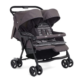 Joie Aire Twin Baby Stroller Dark Pewter