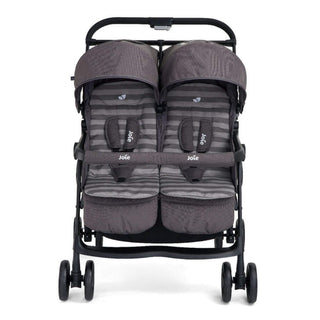 Joie Aire Twin Baby Stroller Dark Pewter