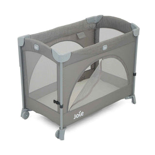 Joie Kubbie Sleep Compact Travel Cot - Foggy Grey