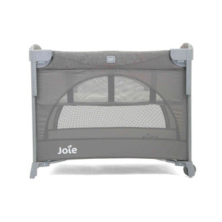 Joie Kubbie Sleep Compact Travel Cot - Foggy Grey