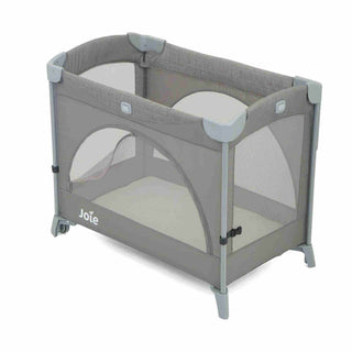 Joie Kubbie Sleep Compact Travel Cot - Foggy Grey