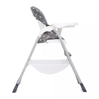 Joie Mimzy Snacker Foldable Highchair Twinkle Linen with 3 Seat Recline Angles