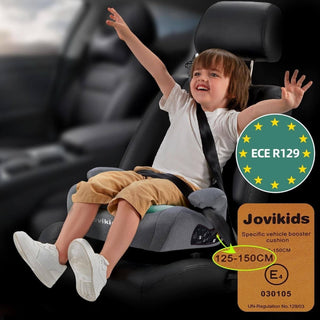 Jovikids OHHO i-Size Car Seat Booster, ISOFIX for Group 2/3 from 3 to 12 Years