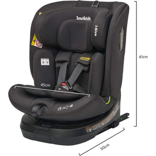 Jovikids Ranger TT 360° Swivel i-Size Car Seat 40-150cm Black