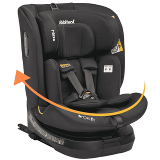 Jovikids Ranger TT 360° Swivel i-Size Car Seat 40-150cm Black