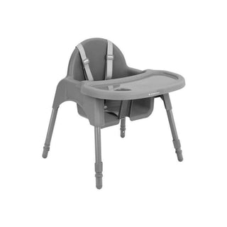 KikkaBoo 2 in 1 Baby High & Low-Feeding Chair Jammy with Removable Tray Grey