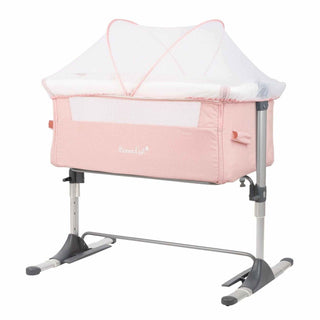 KikkaBoo Bonne Nuit for Baby Cradle Crib Cot Bed Next to Me - Pink Melange