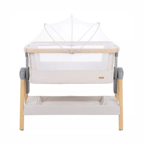 KikkaBoo Nanna Bedside Crib Travel Cot Bed Baby Play Pen Child Bassinet Playpen
