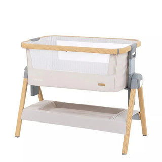KikkaBoo Nanna Bedside Crib Travel Cot Bed Baby Play Pen Child Bassinet Playpen