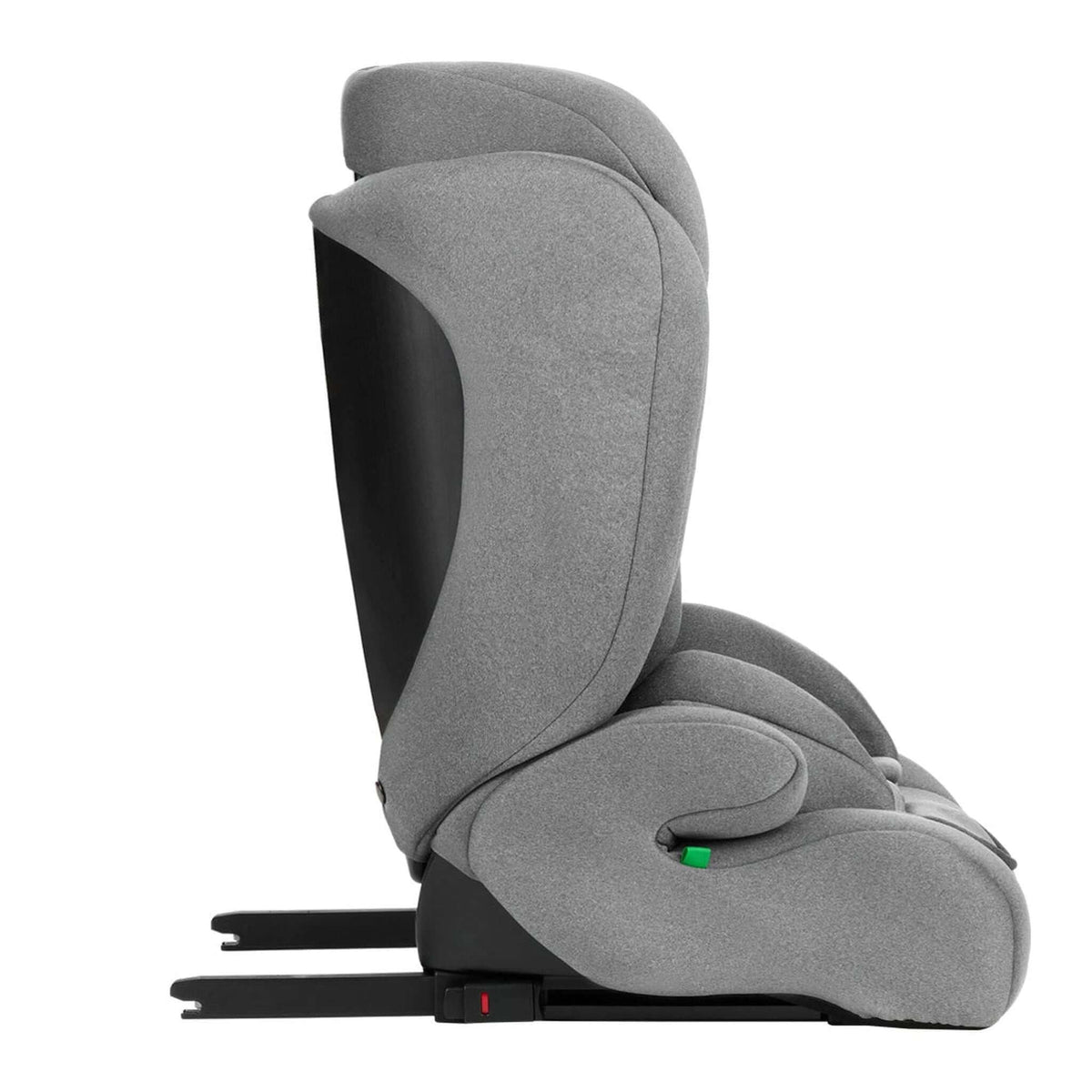 KikkaBoo i-Cross i-Size Car seat ISOFIX 76-150 cm Light Grey – side view