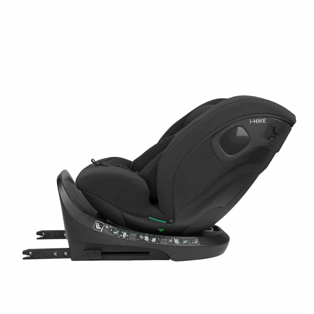 KikkaBoo i-Hike i-Size ISOFIX Car Seat 40–150cm – Black