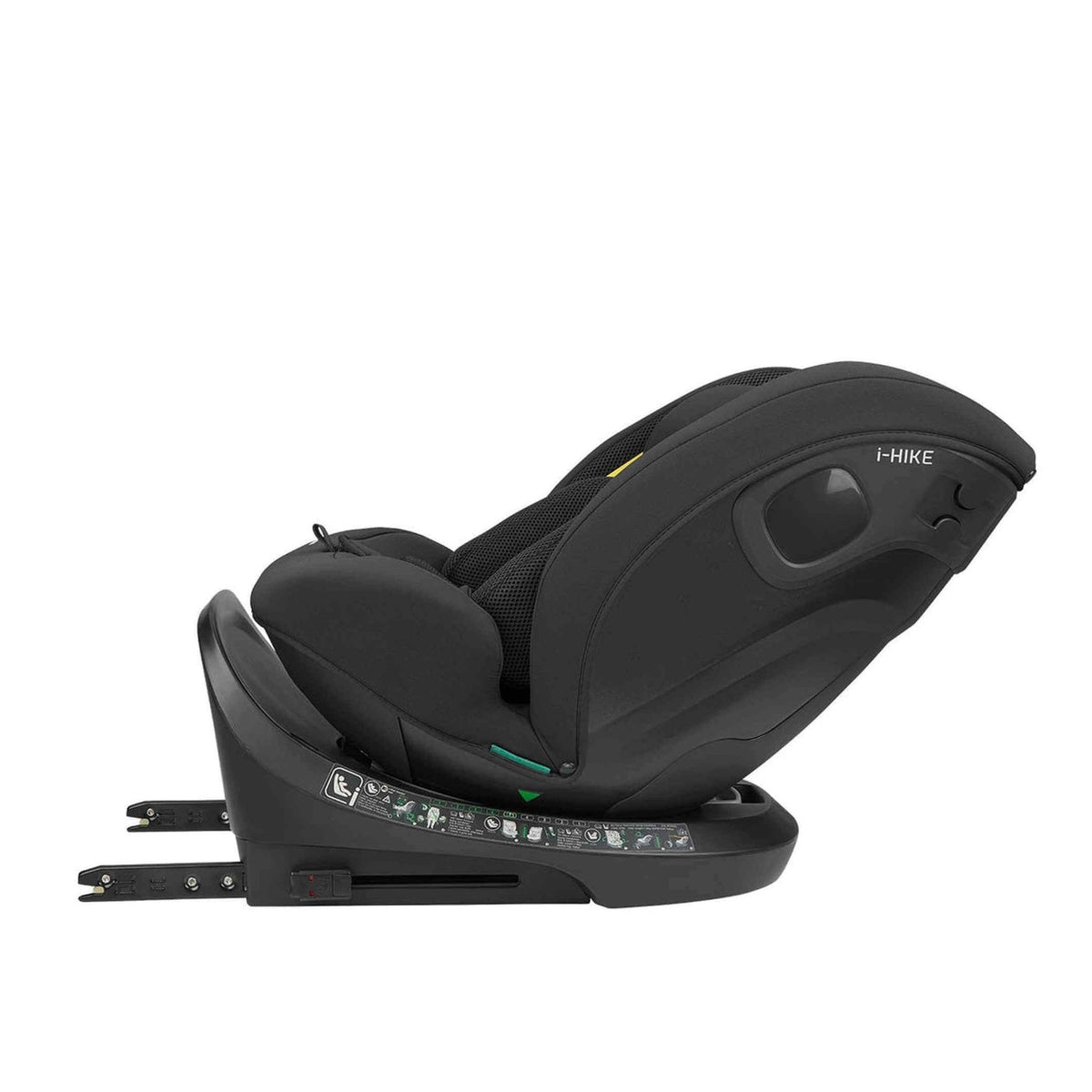 KikkaBoo i-Hike i-Size ISOFIX Car Seat 40–150cm – Black