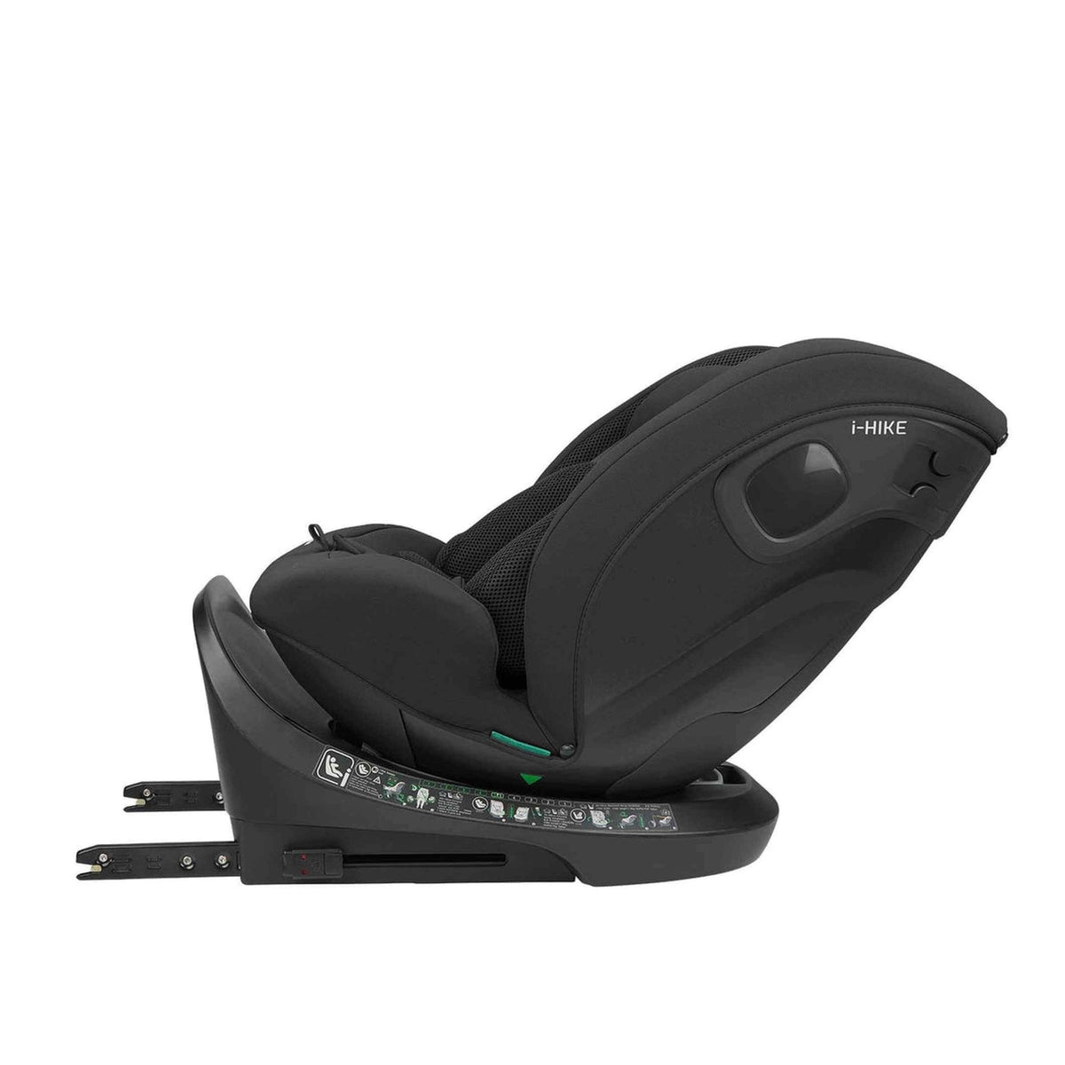 KikkaBoo i-Hike i-Size ISOFIX Car Seat 40–150cm – Black
