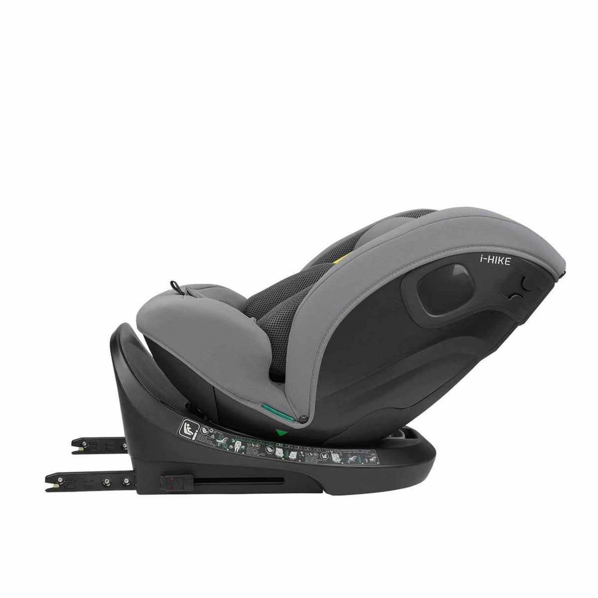 KikkaBoo i-Hike i-Size ISOFIX Car Seat 40–150cm – Light Grey