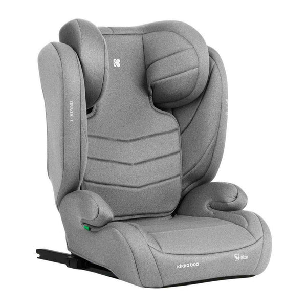 KikkaBoo i-Stand i-Size Car seat with ISOFIX 100-150 cm Grey
