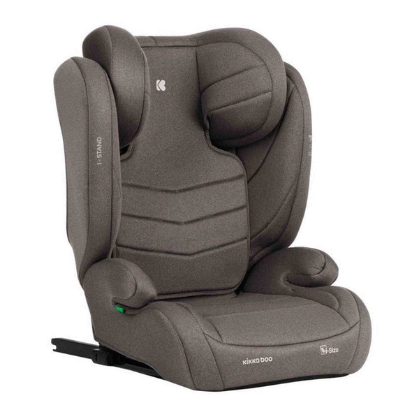 KikkaBoo i-Stand i-Size Car seat with ISOFIX 100-150 cm Brown