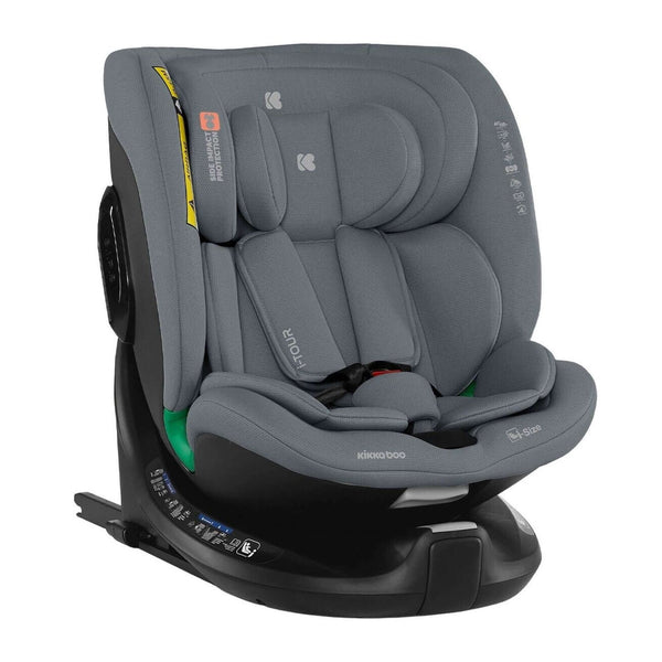KikkaBoo i-Tour 360 i-Size ISOFIX Car Seat 40–150cm – Dark Grey