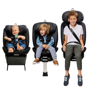 Kinderkraft Baby Infant i-360 Rotating/Swivel Car Seat ISOFIX i-Size - Grey