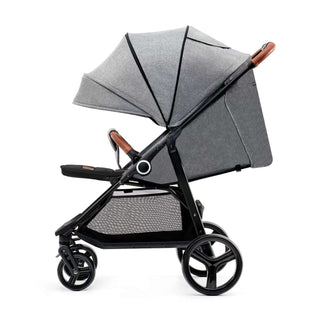 Kinderkraft Grande Plus Toddler Pushchair Pram Stroller Foldable up to 22kg Grey