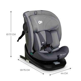 Kinderkraft I-GROW Car Seat i-Size 40-150 cm R129 Grey