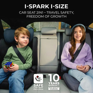 Kinderkraft I-Spark Group 2/3 R129 i-Size Car Seat - Pink