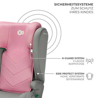 Kinderkraft I-Spark Group 2/3 R129 i-Size Car Seat - Pink