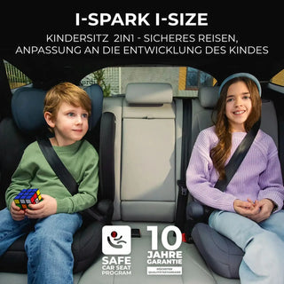 Kinderkraft I-Spark Group 2/3 R129 i-Size Car Seat - Pink