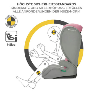 Kinderkraft I-Spark Group 2/3 R129 i-Size Car Seat - Pink