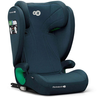 Kinderkraft Junior Fix 2 i-Size Car Booster Child Seat ISOFIX, 3-12Y Harbour Blue