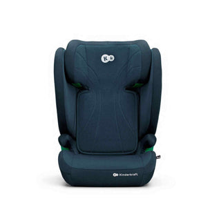 Kinderkraft Junior Fix 2 i-Size Car Booster Child Seat ISOFIX, 3-12Y Harbour Blue