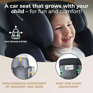 Kinderkraft XPAND2 I-Size 100-150cm Car Seat for Children 3.5 to 12 Years ISOFIX