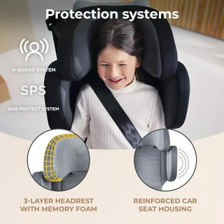 Kinderkraft XPAND2 I-Size 100-150cm Car Seat for Children 3.5 to 12 Years ISOFIX