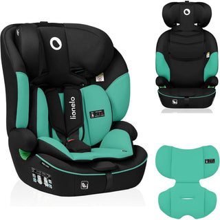 Lionelo Levi I-Size Car Seat 9-36kg Infant to 12 Years Side Protection, Green