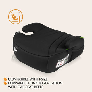 Lionelo Luuk I-Size Booster Car Seat for Kids 22-36kg/125-150cm Black