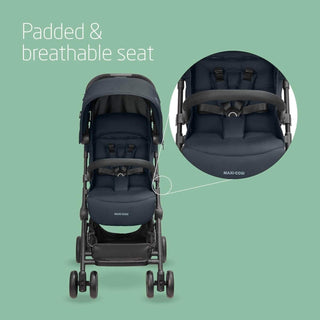 Maxi-Cosi Lara2 Compact Cabin Approved Pushchair Stroller Rain Cover - Graphite