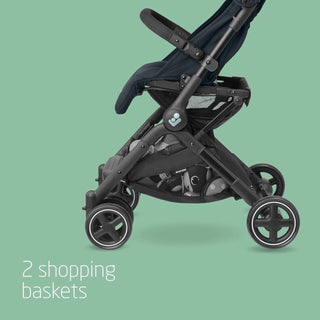 Maxi-Cosi Lara2 Compact Cabin Approved Pushchair Stroller Rain Cover - Graphite
