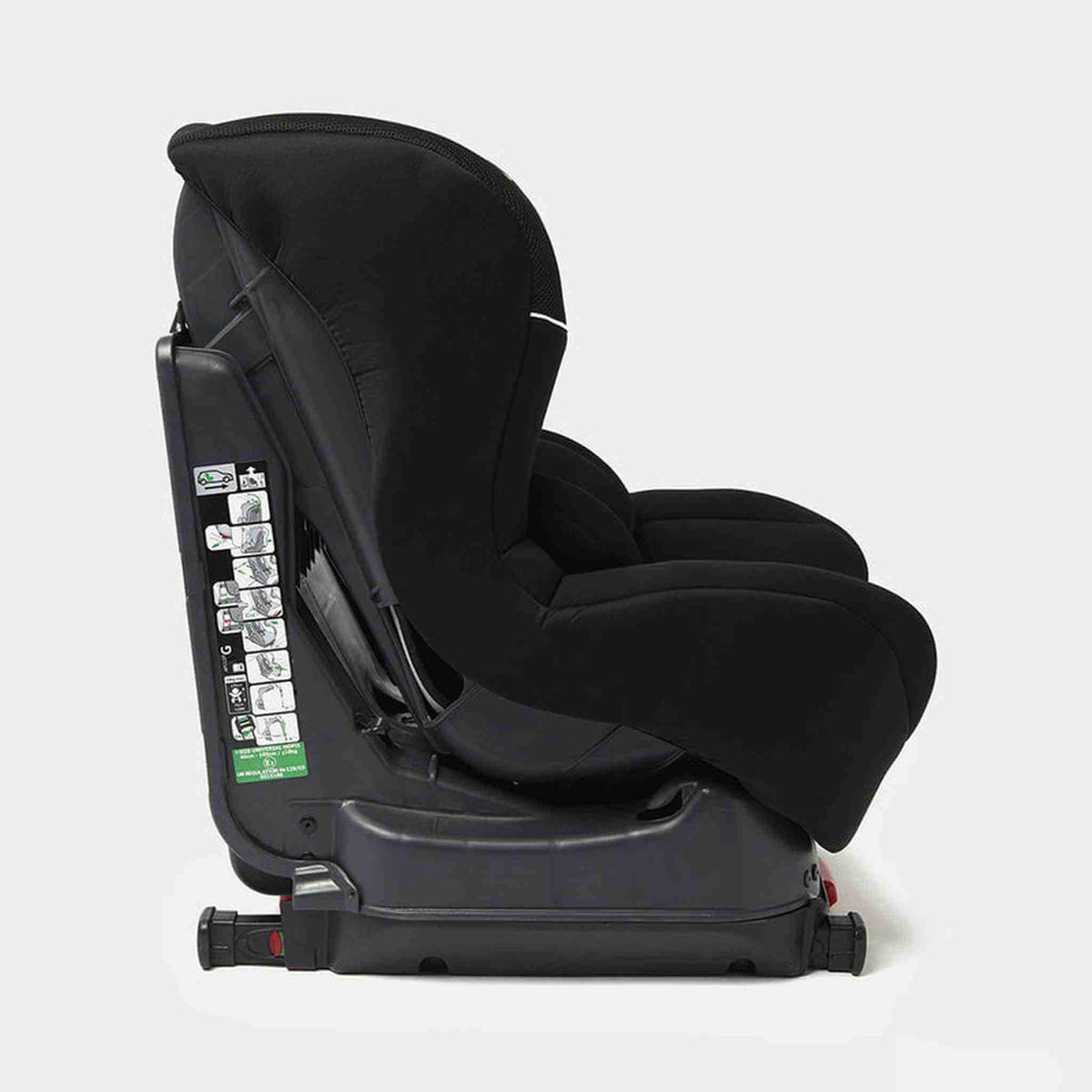 Mothercare Adelaide i-Size Car Seat R129 for 40-105 cm Black – side view