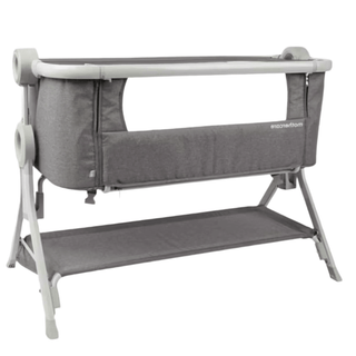 Mothercare Bedside Baby Crib-Grey
