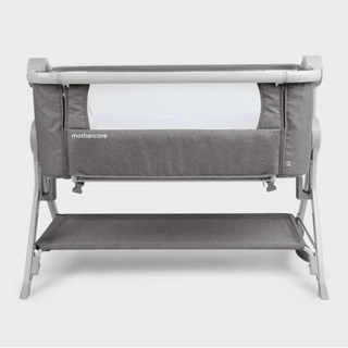 Mothercare Bedside Baby Crib-Grey