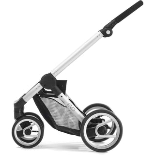Mutsy Evo Bold Stroller Silver Chassis/ Black Seat