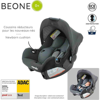 NANIA BEONE Car Seat Carrier Groupe 0+ 0-13kg Disney Mickey